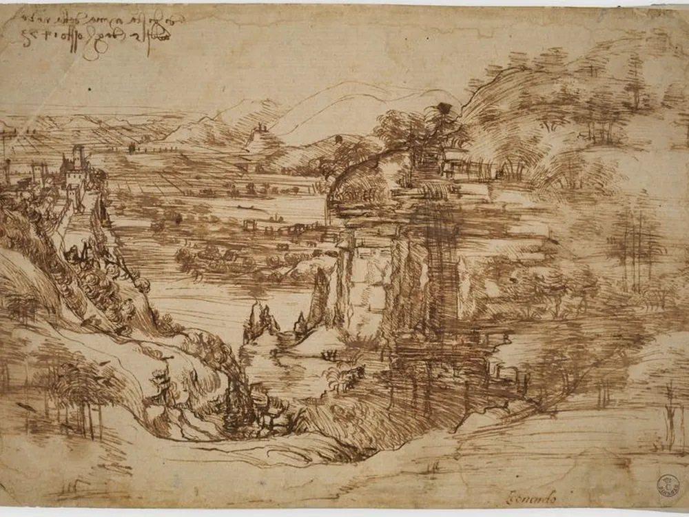 Leonardo da Vinci Landscape 8P
