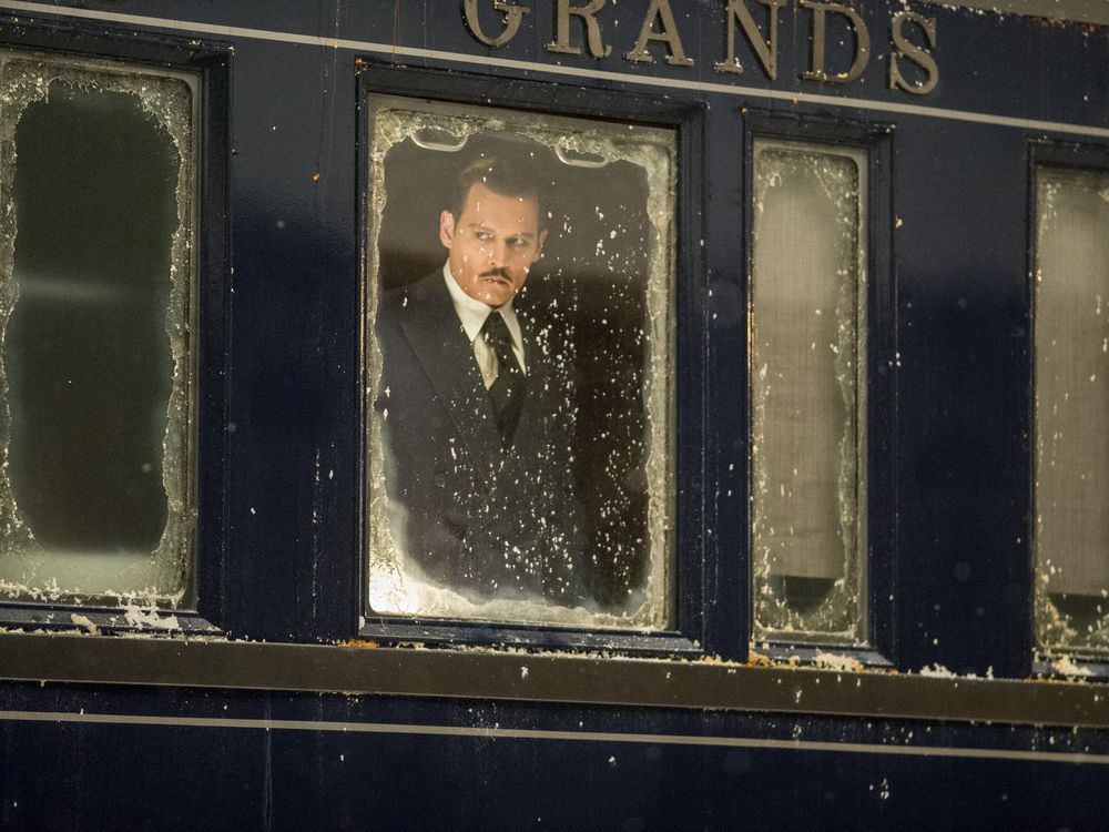 Johnny Depp stars in Twentieth Century Fox’s “Murder on the Orient Express.”