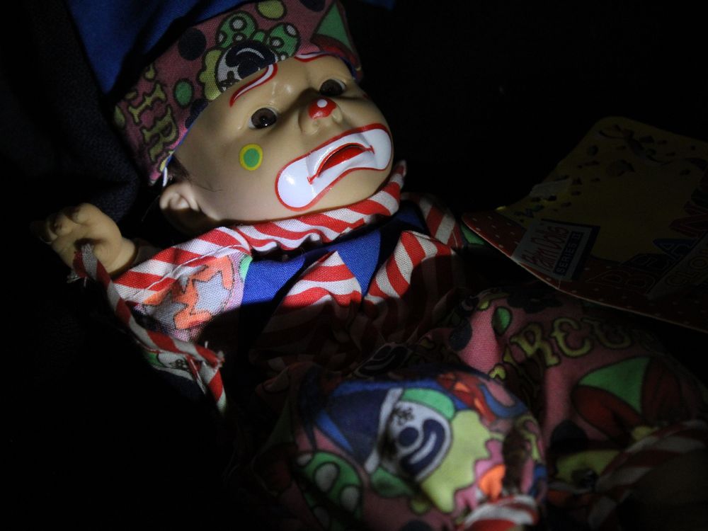World's scariest doll on sale