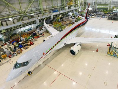 The Mitsubishi Regional Jet is scheduled to make its first flight this year.