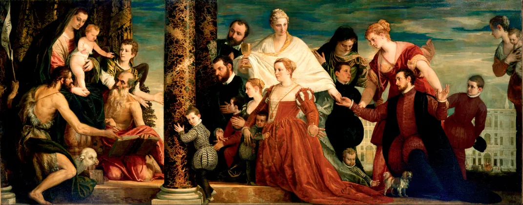 Paolo Veronese, The Madonna of the Cuccina Family, 1571