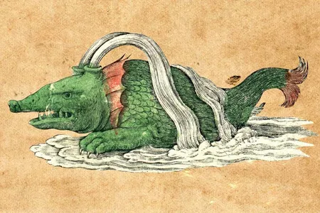 A 1658 map of Iceland, reprinted from Abraham Ortelius&rsquo; Theatrum Orbis Terrarum, includes a sea monster known for catching its fish through cunning.