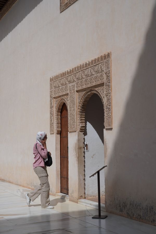 Interior Palace Pillars of La Alhambra in Granada, Spain, Smithsonian  Photo Contest
