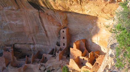 Square Tower House at Mesa Verde National Park