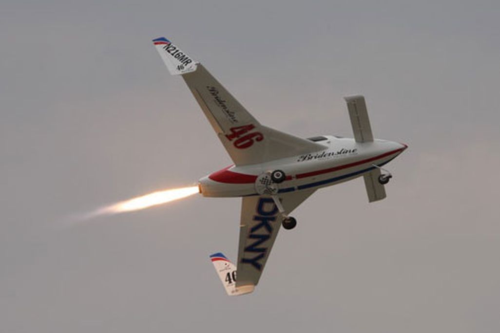 Previewing a new air sport at Oshkosh.