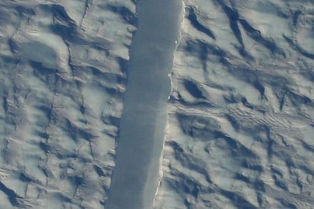 Does this crack spell bad news for the Petermann Glacier? 