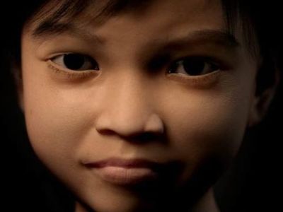 Sweetie, a virtual 10-year-old Filipino girl