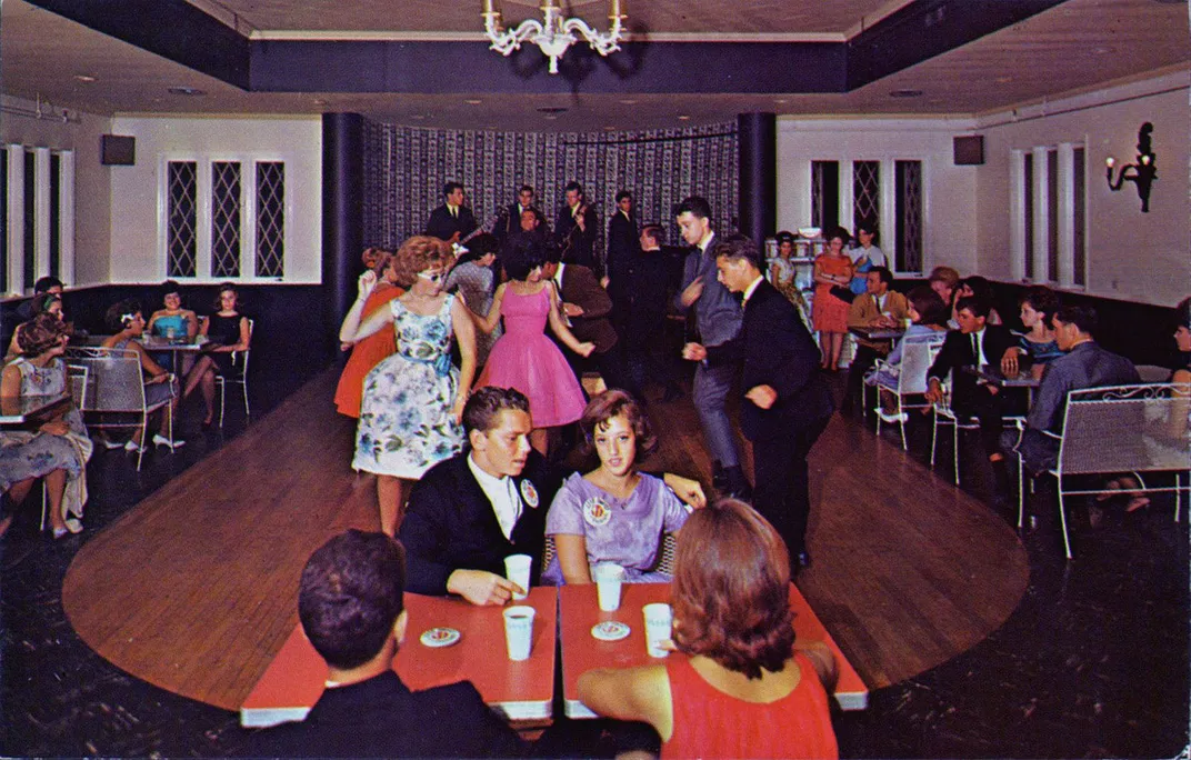 Dancers at a Catskills resort