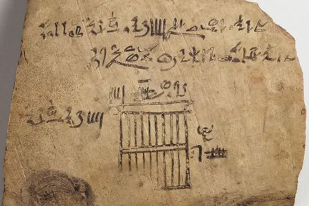 One of the artifacts on display is an urgent order for four windows that dates to between 1295 and 1186 B.C.E.