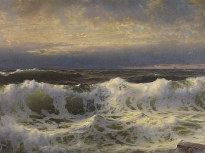 William Trost Richards, Along the Shore, 1903