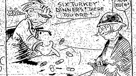 Thanksgiving meal in a pill