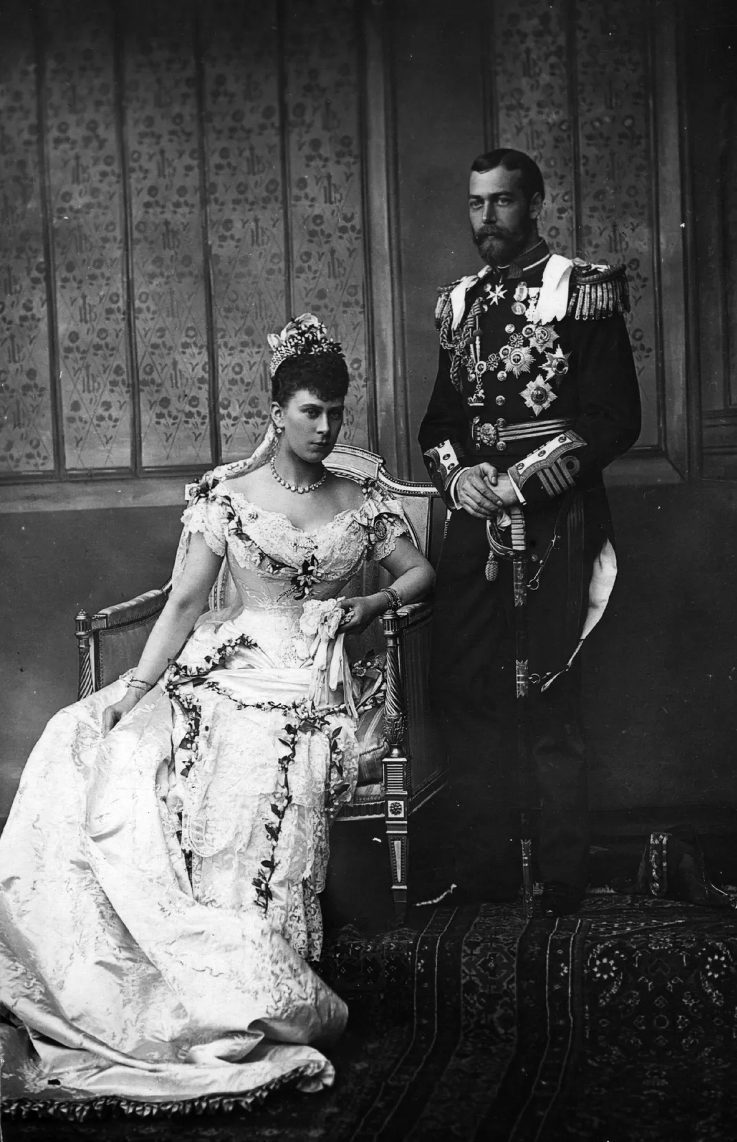 Mary of Teck and George V
