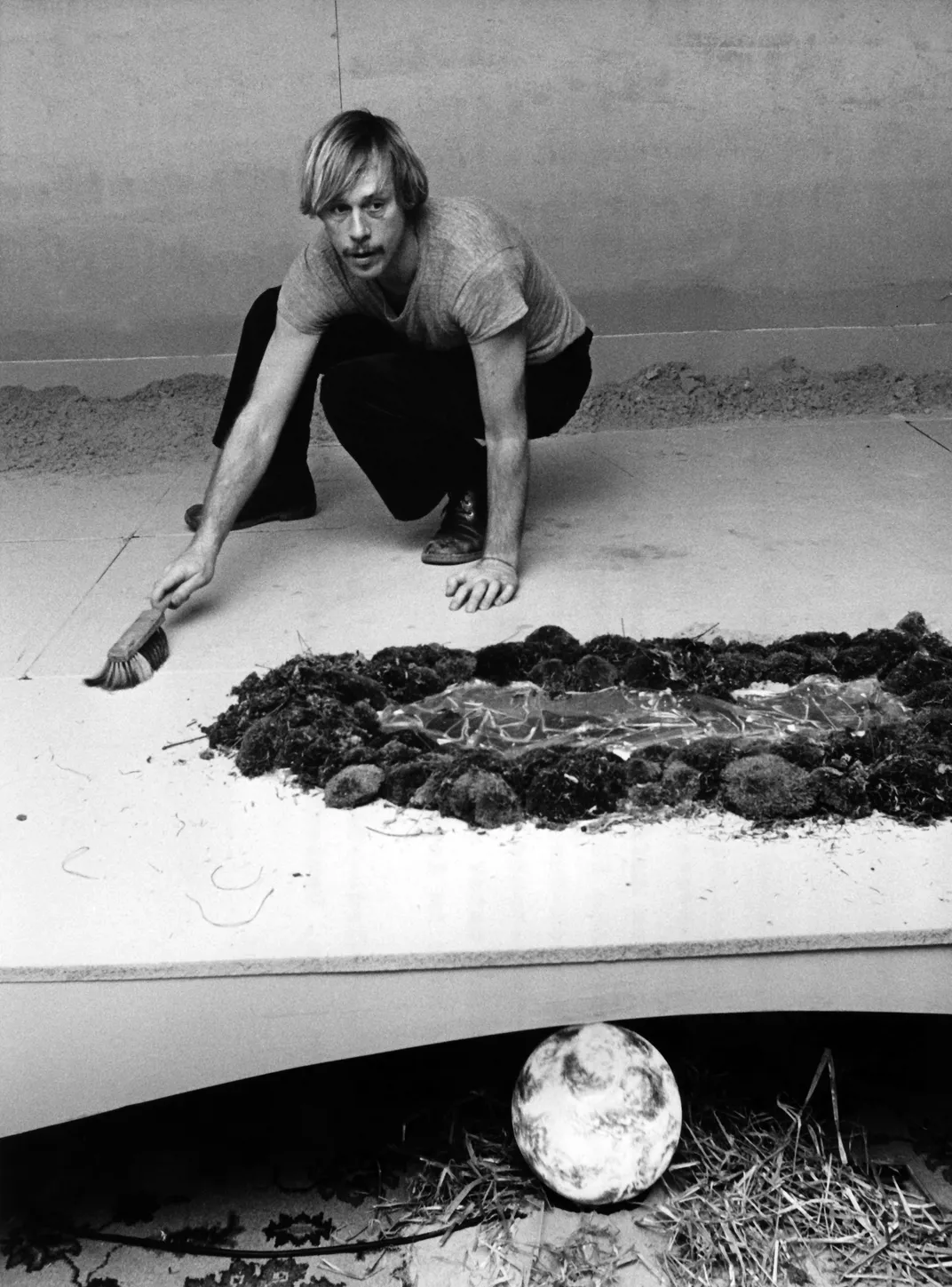 Paul Thek, on December 10, 1973, at Lehmbruck Museum