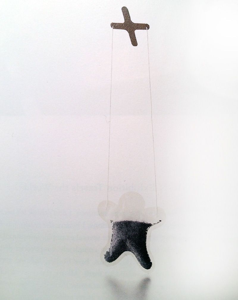 The dancing teabag puppet designed by Naoto Fukasawa (image: Designing Design)