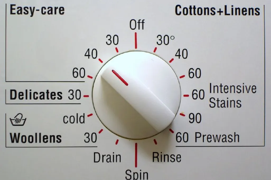 laundry machine dial