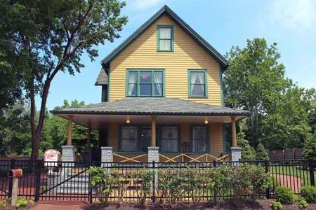 The 1.3-acre campus includes the Parker&#39;s family home, a museum, a neighboring house and a gift shop.