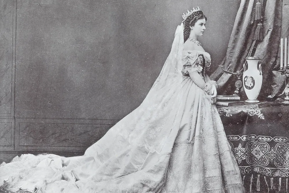 A circa 1867 photograph of Sisi