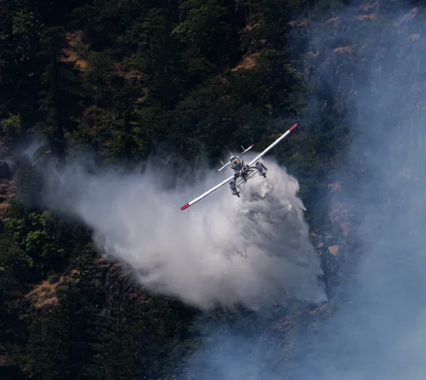 WaterDrop onto a Forest Fire. thumbnail