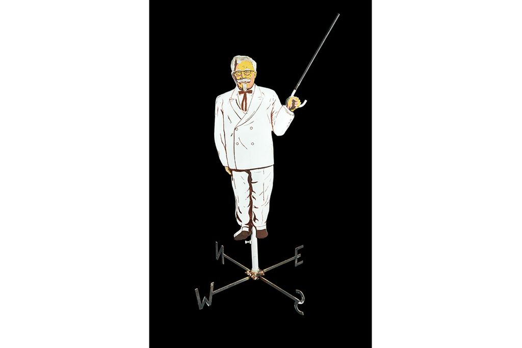 Colonel Sanders Weathervane