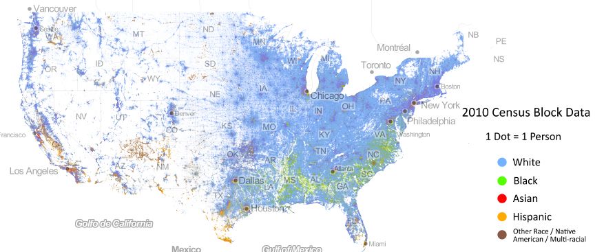 The whole map