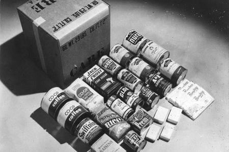 A CARE package intended for West Germany in 1948.