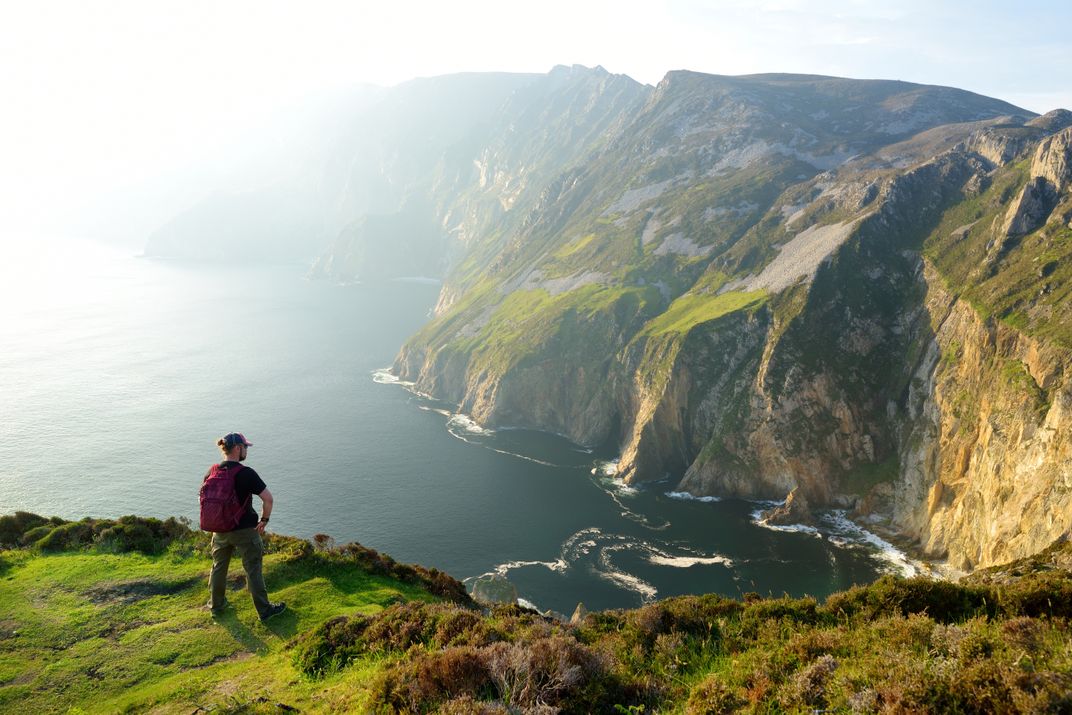 Hiking through breathtaking landscapes in Ireland