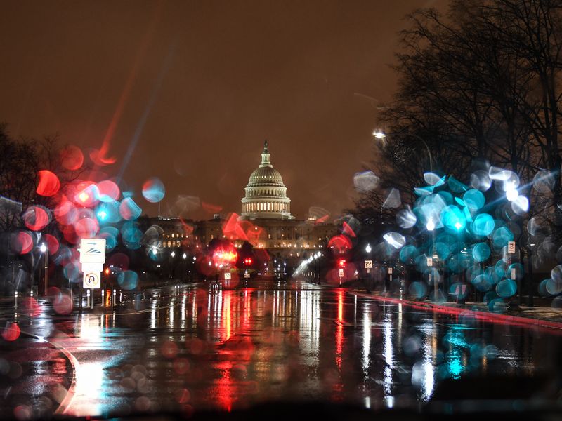 Rainy Night At Washington DC Smithsonian Photo Contest Smithsonian