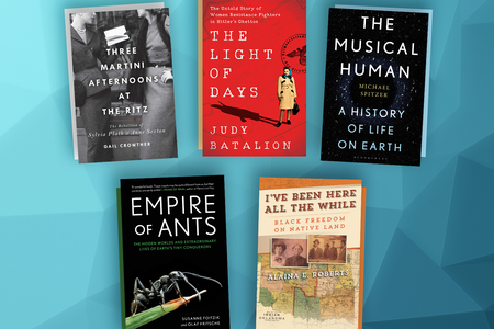 This month's book picks include The Light of Days, The Musical Human and Empire of Ants.