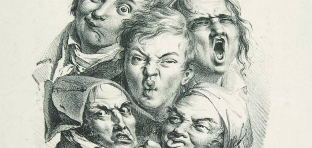 Louis-Leopold Boilly's The Grimaces