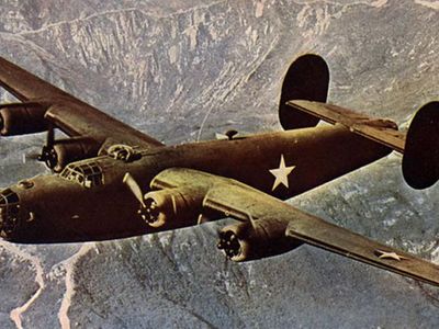 Some 18,482 Consolidated B-24 Liberators were built, making it the most produced bomber of World War II.
