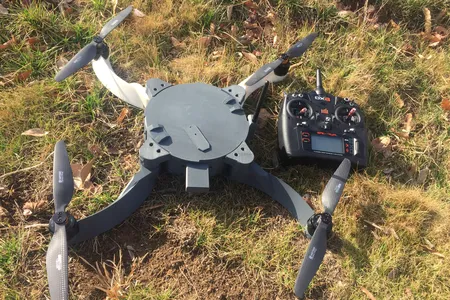 A low-cost drone built by marines