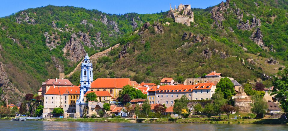  The village of Durnstein, along the Wachau Valley, Austria 