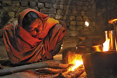 Because cooking chores often fall to women, they are among the primary victims of smoke-related illnesses.