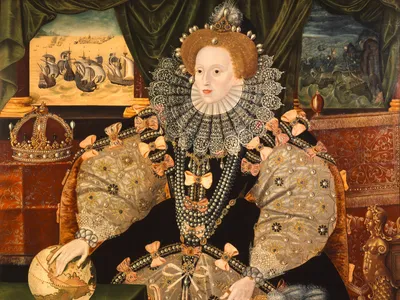 One of the three Armada portraits of Queen Elizabeth I