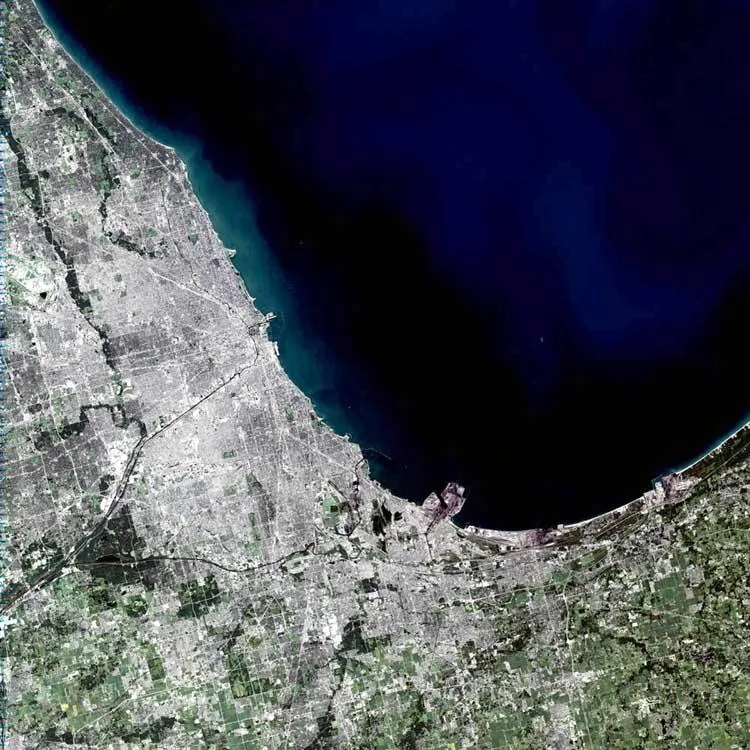 Chicago Landsat