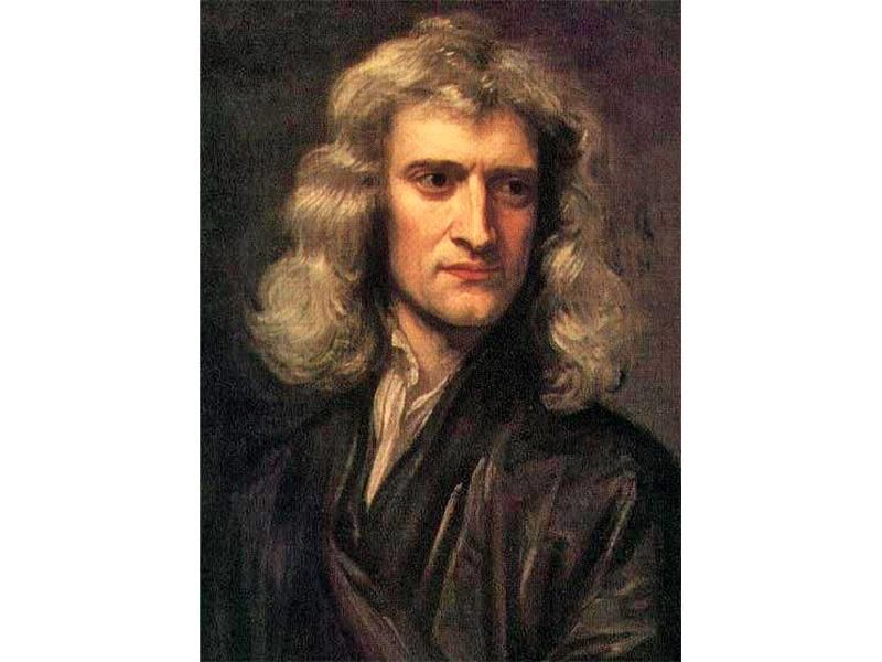 Portrait of Isaac Newton