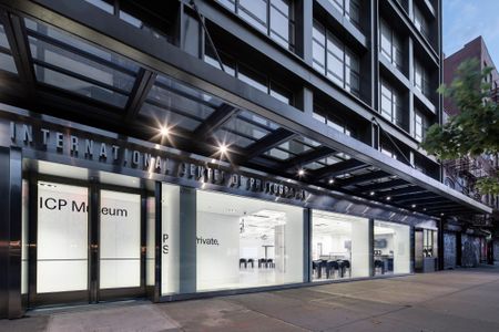 The new International Center for Photography Museum is located in New York's bustling Bowery.