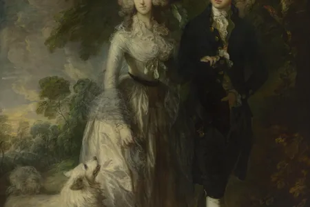 'The Morning Walk" by Thomas Gainsborough 