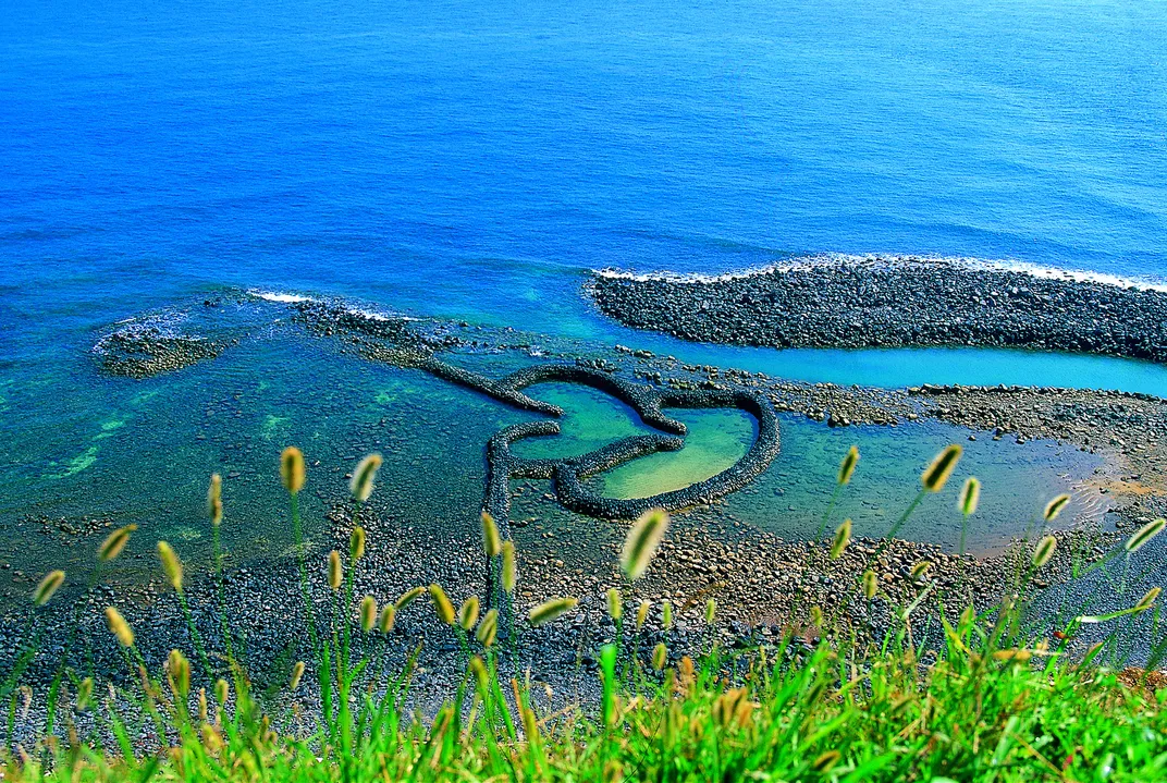 Qimei Island - Penghu - Twin Hearts Stone Weir