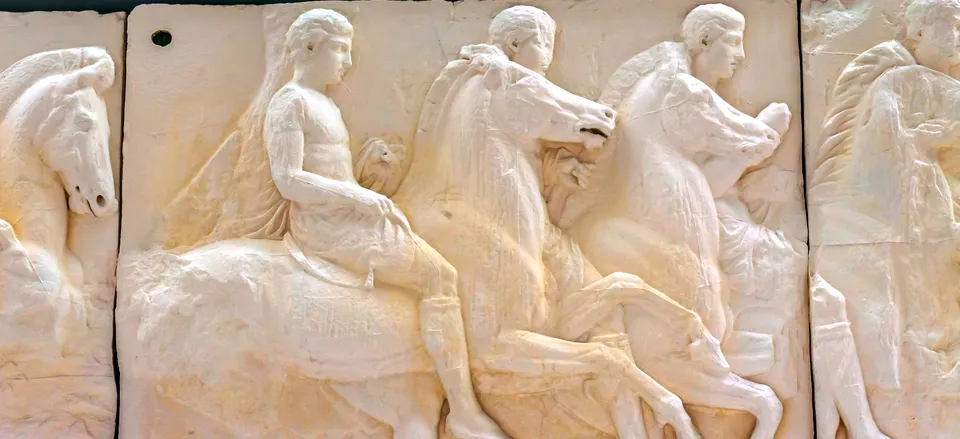  Sculpture at the Acropolis Museum 