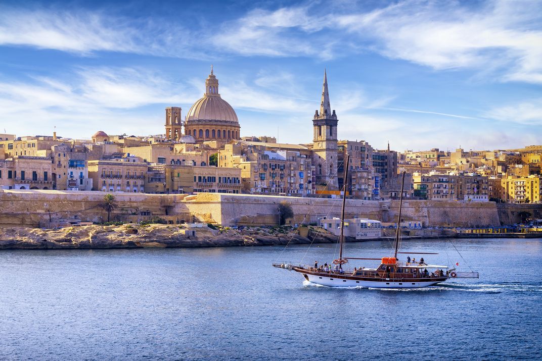 View of Valletta