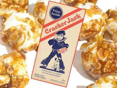 A reproduction of a World War II-era package, featuring Sailor Jack and loyal Bingo.