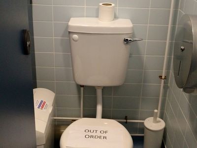No flush