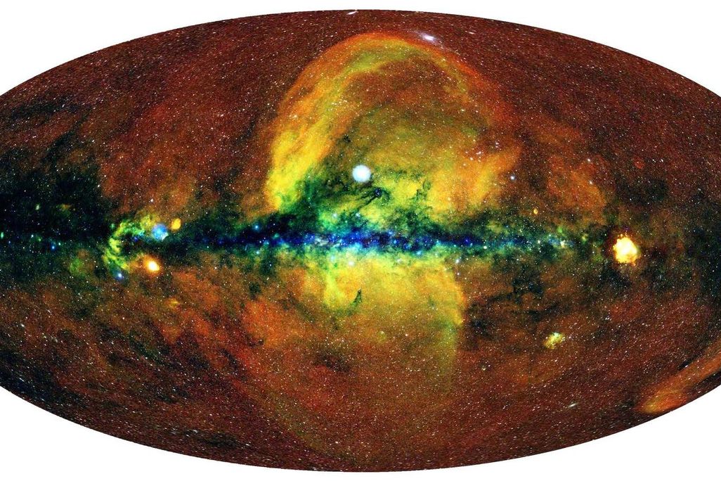  all-sky map created by the eROSITA X-ray telescope