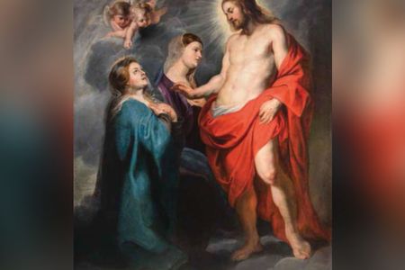 The Resurrected Christ Appears to His Mother by Peter Paul Rubens