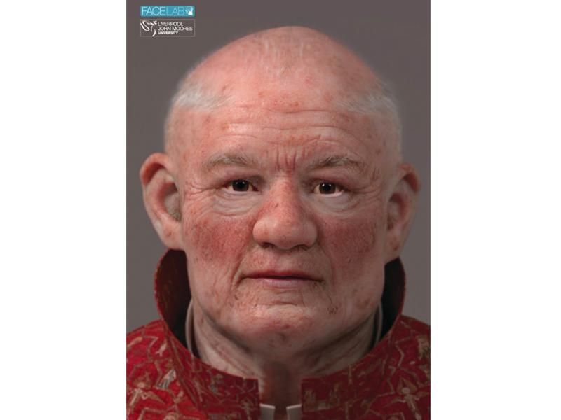 Facial reconstruction of Abbot John