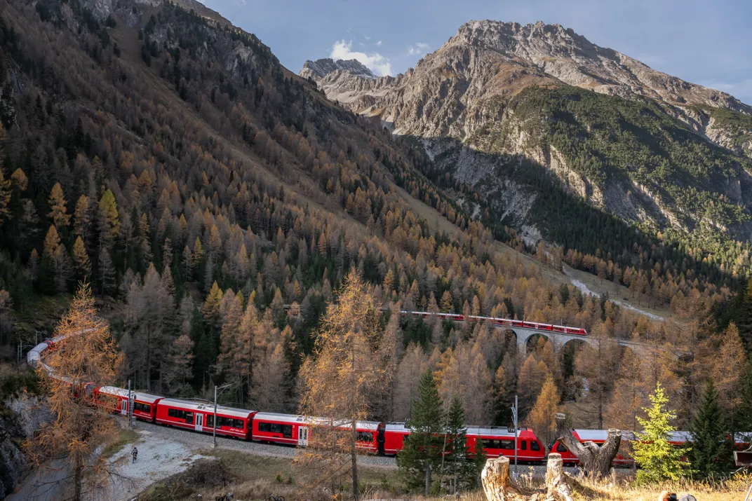 record-breaking train