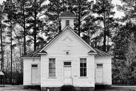 Pleasant Plains School in Hertford County, North Carolina, active 1920-1950
