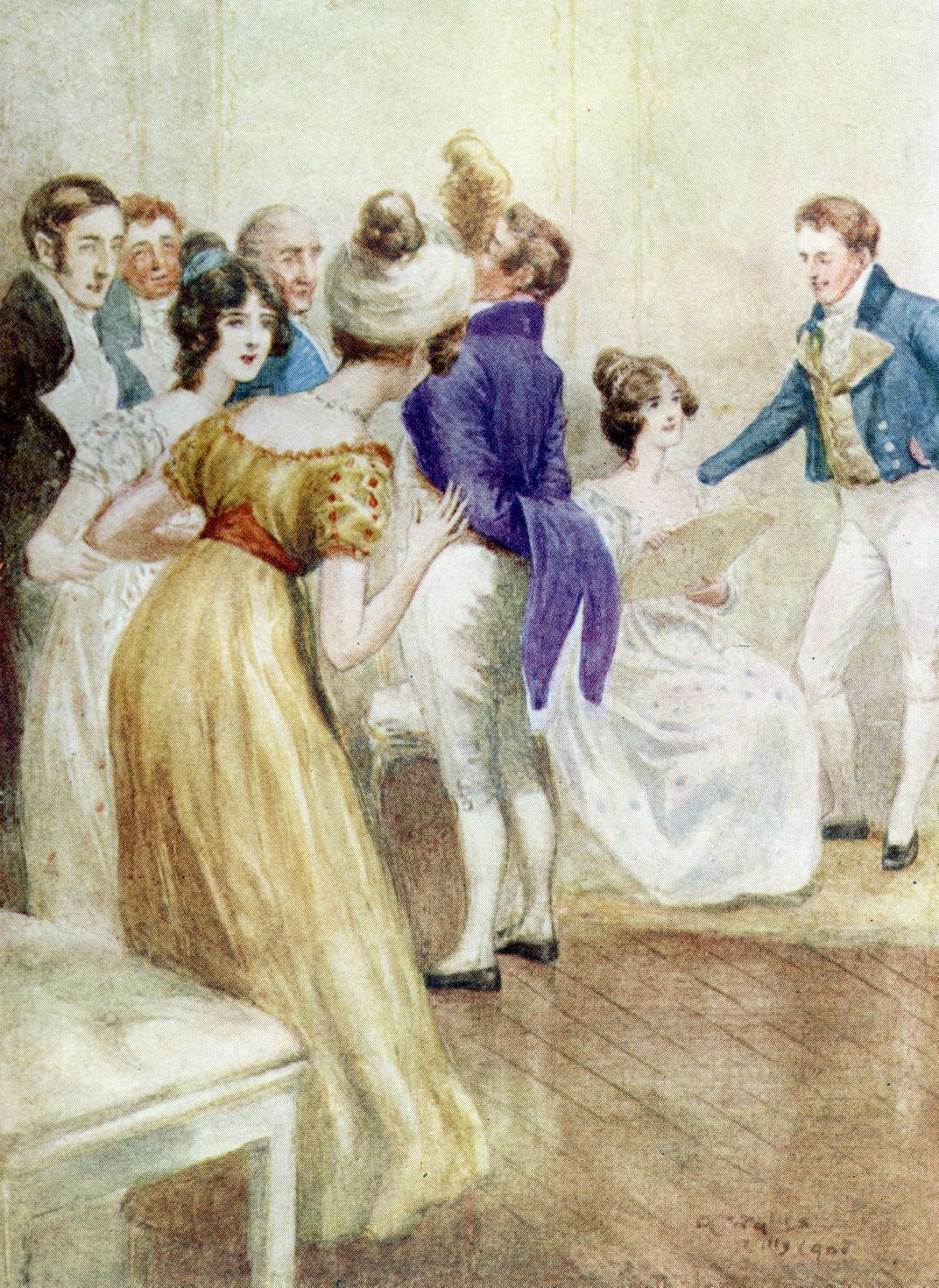 Scene from Persuasion in Bath