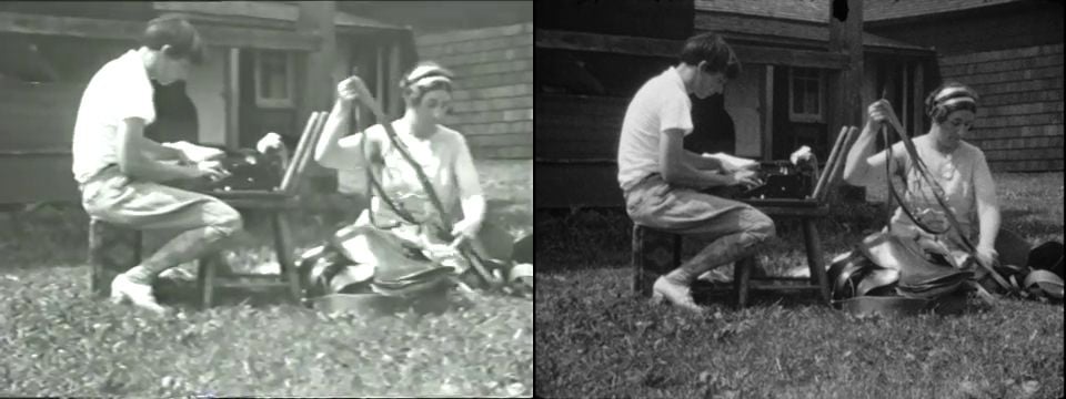 Stills from Hilltop happenings, Harpursville, summer 1932, 1932. Marion Sanford and Cornelia Chapin papers, 1929-1988. Archives of American Art, Smithsonian Institution.